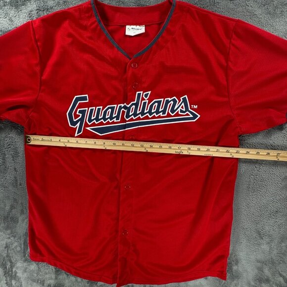 Cleveland Guardians Shane Bieber 24 Men XL Baseball Jersey MLB Team Fan NWOT - Picture 7 of 8